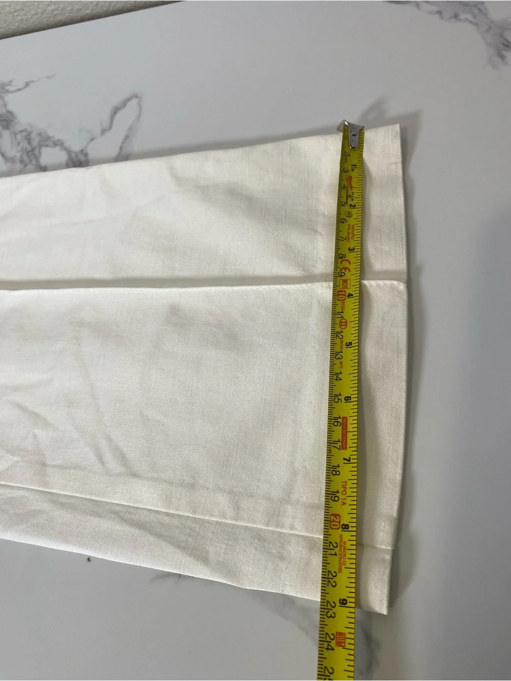 Vintage Bebe Low waist Pants Size 4 Off-white/cream Bootcut Silk Trouser US